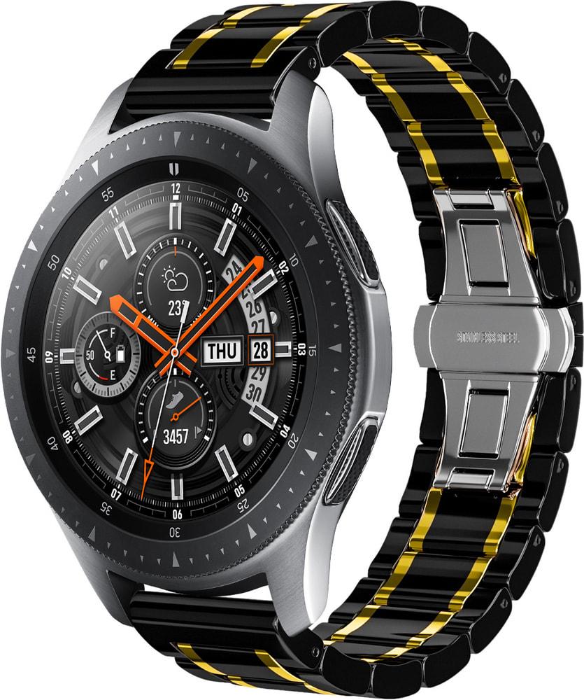 Ремешок керамический Ceramo для Galaxy Watch 46 мм Black/Gold (28696-02) Ремешок керамический Ceramo для Galaxy Watch 46 мм Black/Gold (28696-02)