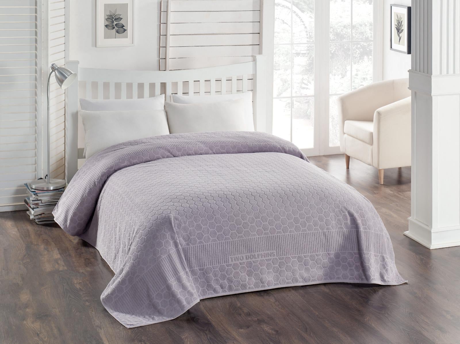 Простынь махровая Two Dolphins PANAMA в коробке 160x220 см A.Mor (397184)