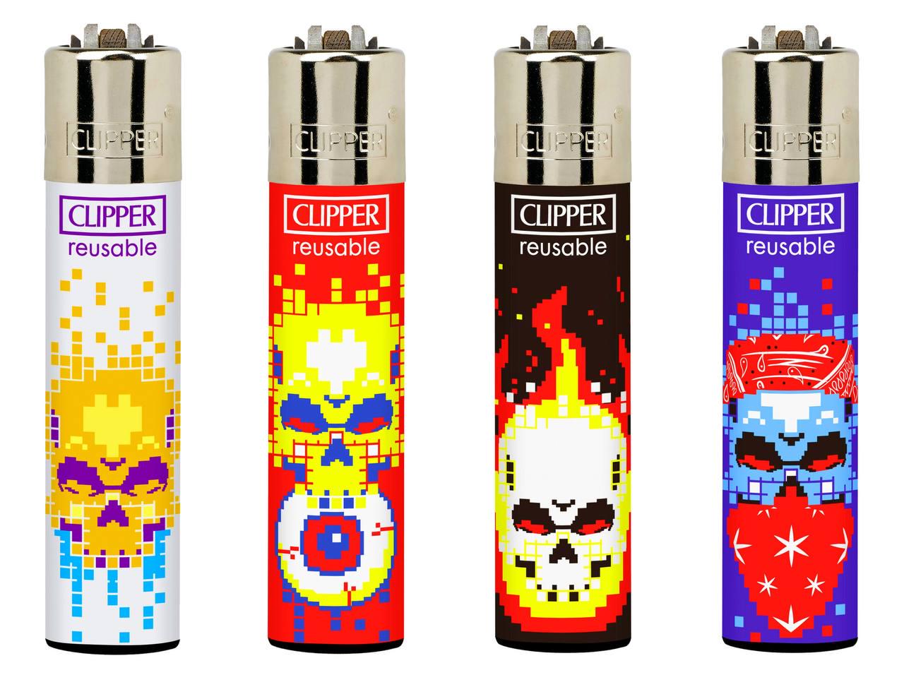 Запальничка Clipper Classic Pixel 4 шт. (14013939)
