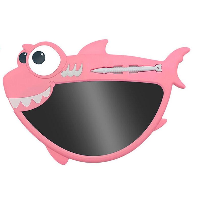 Графічний планшет для малювання дитячий Fish 8,5" Pink (00000066266_1)