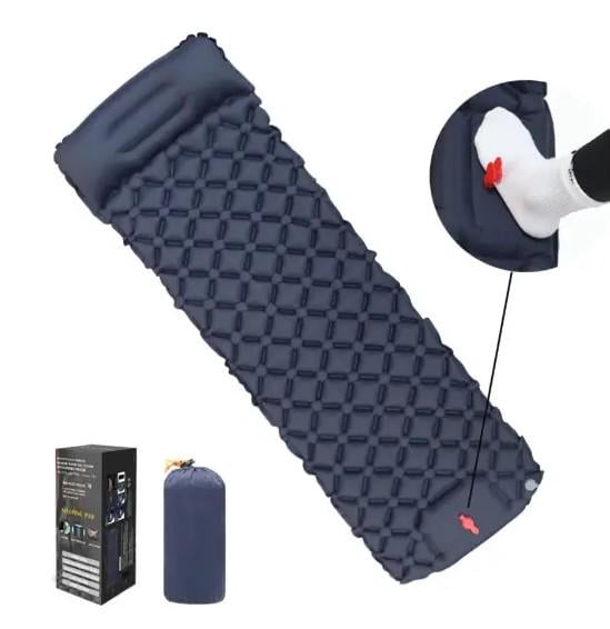 Каремат надувний туристичний із вбудованою помпою (2608063300) - фото 2