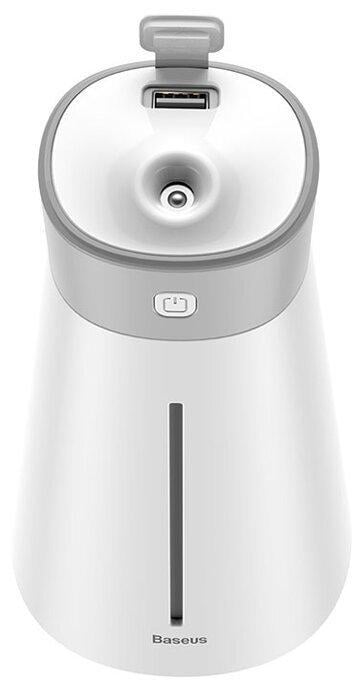 Зволожувач повітря BASEUS Slim Waist Humidifier USB Лампа/Вентилятор Білий (DHMY-B02) - фото 5