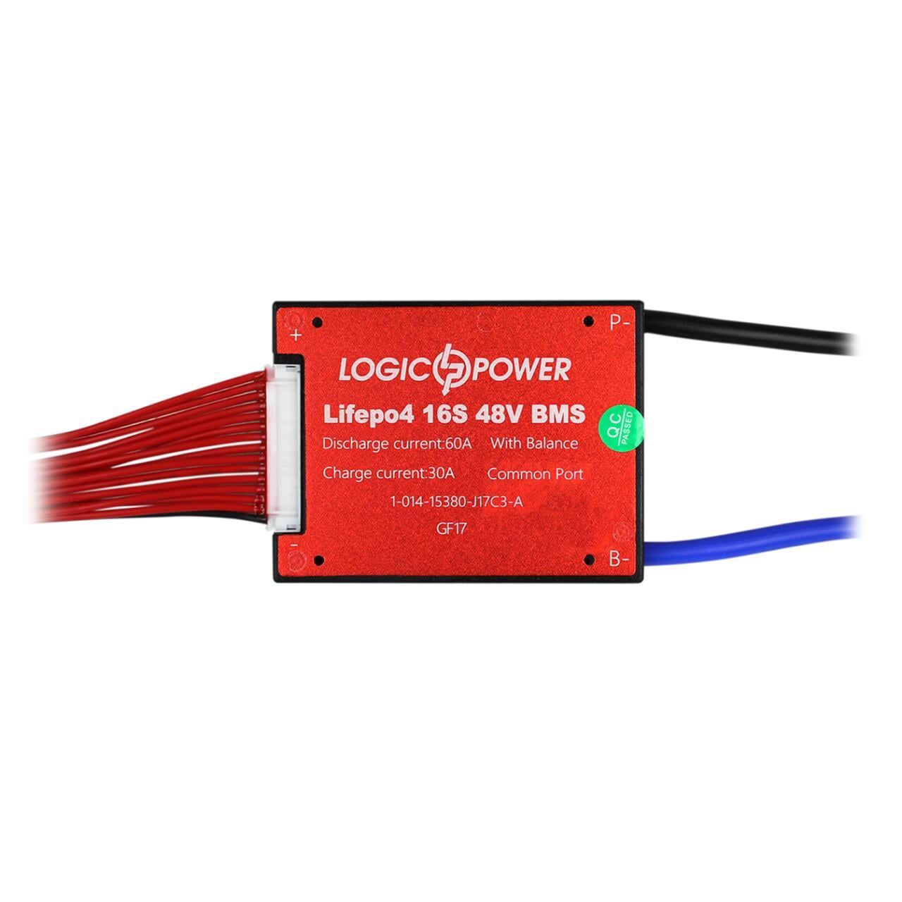 Плата BMS LP LiFePO4 48V 16S Dis 60A Ch 30A (3098521962)