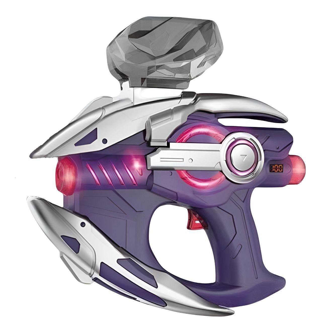 Пистолет игрушечный с аккумулятором подсветкой/дисплеем заряда/стрельбой орбизами 7,4 V Фиолетовый (662) Пистолет игрушечный с аккумулятором подсветкой/дисплеем заряда/стрельбой орбизами 7,4 V Фиолетовый (662)