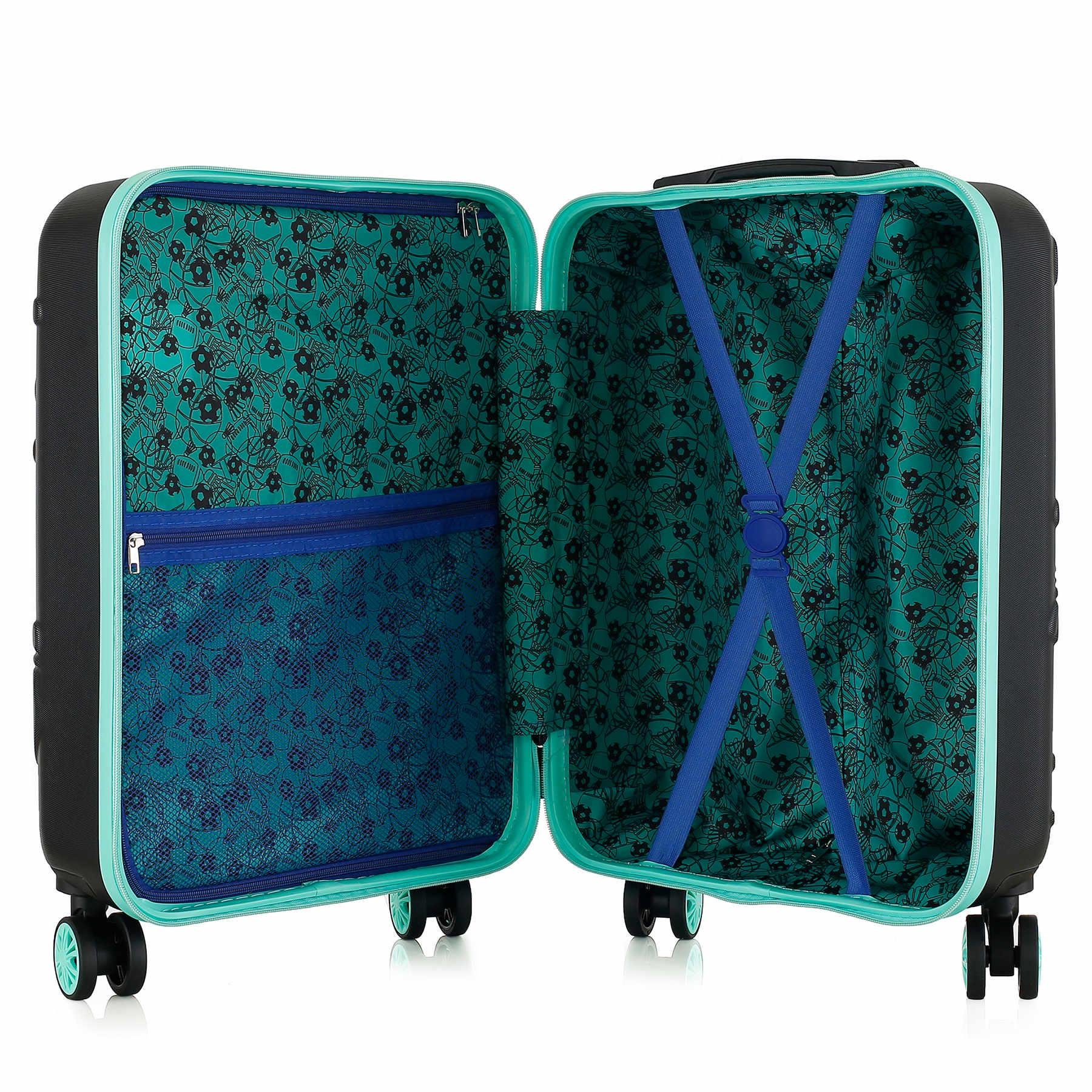 Валіза дитяча SEMI LINE 20" Black/Blue (T5889-2) - фото 6 Валіза дитяча SEMI LINE 20" Black/Blue (T5889-2) - фото 6