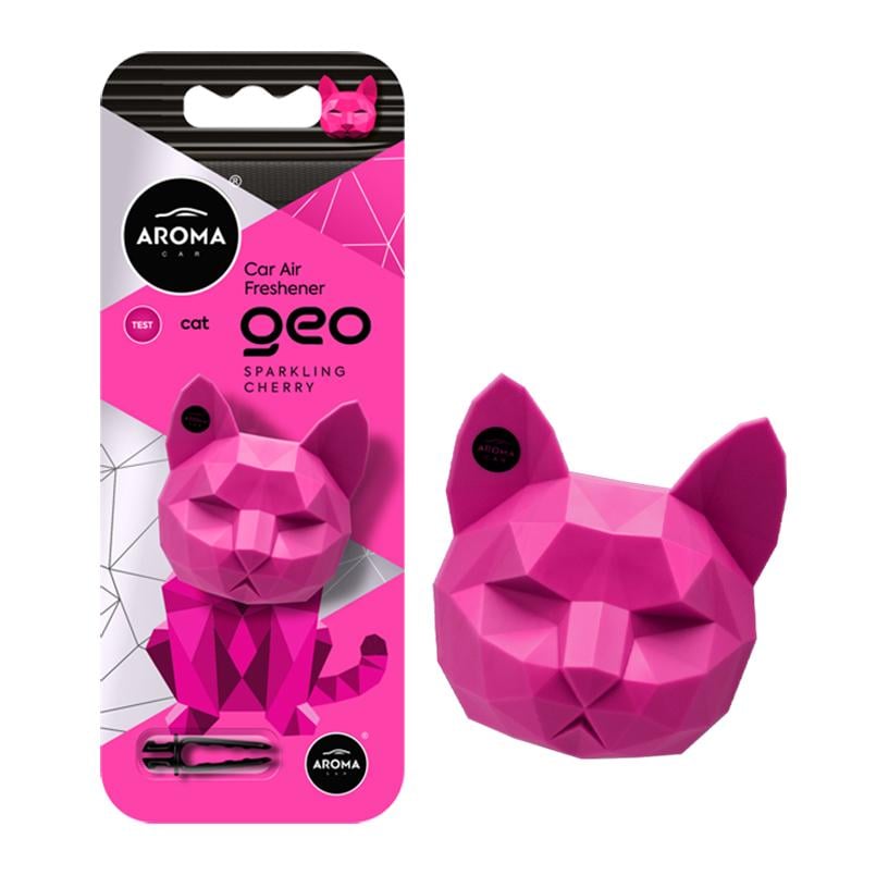 Ароматизатор Aroma Car Geo Cat - Magenta Sparkling Cherry сухий