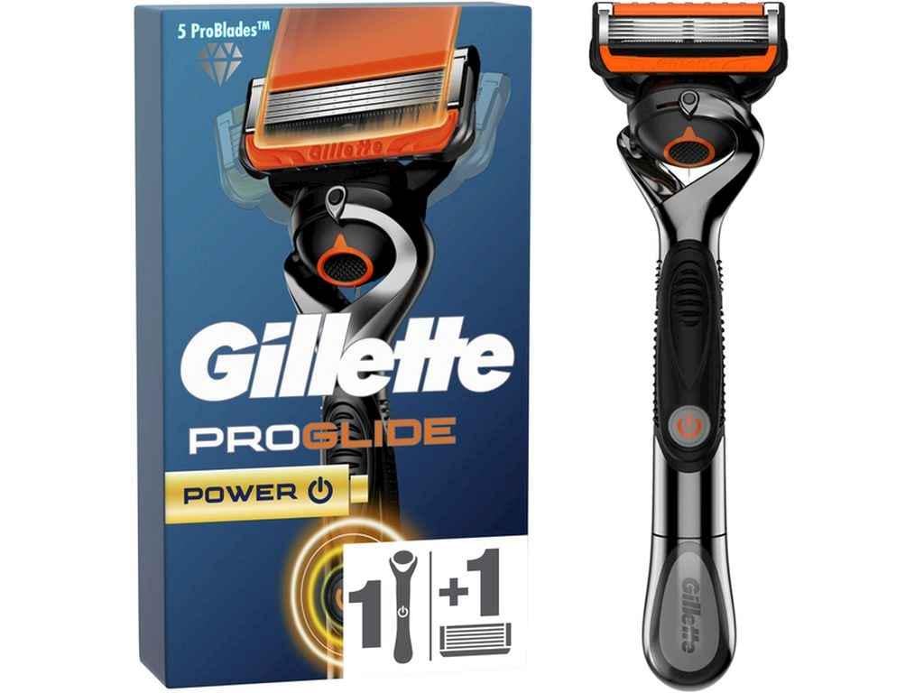 Станок для голiння GILLETTE Fusion 5 ProGlide Power з змінним картриджем (1107260) Станок для голiння GILLETTE Fusion 5 ProGlide Power з змінним картриджем (1107260)
