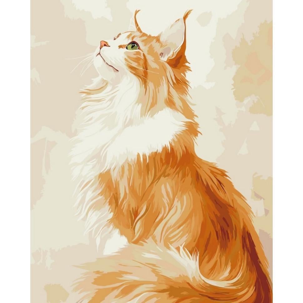 Картина за номерами ART CRAFT Рудий Мейн-кун ©arttem_illustration 11704-AC 40х50 см (RLT55469)