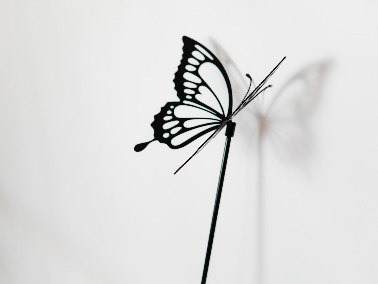 Садовая фигура Бабочка Papilio Palinurus металлическая для сада/подворья/клумбы (DCR070) - фото 3 Садовая фигура Бабочка Papilio Palinurus металлическая для сада/подворья/клумбы (DCR070) - фото 3