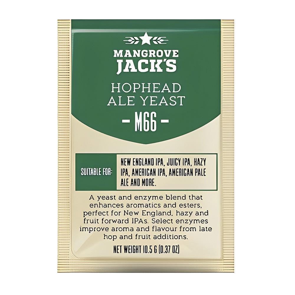Дрожжи пивные Mangrove Jack's M66 HopHead Ale 10 г (3434)