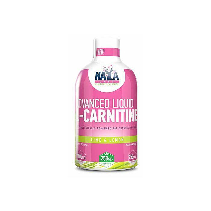 Жироспалювачі Haya Labs Advanced Liquid L-Carnitine 500 мл Лайм/Лимон