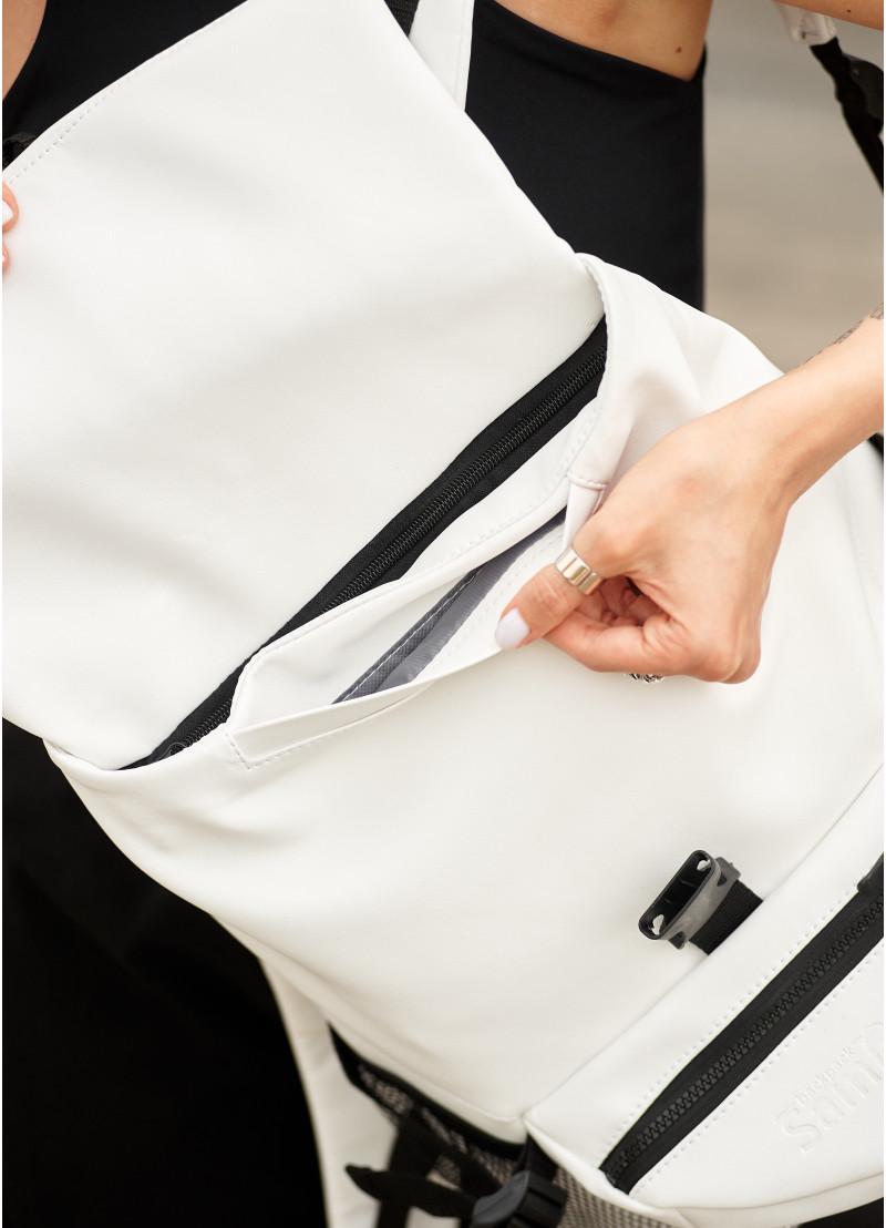 Рюкзак женский Sambag Rene Double 37х31х14 см Белый (27151008r) - фото 4