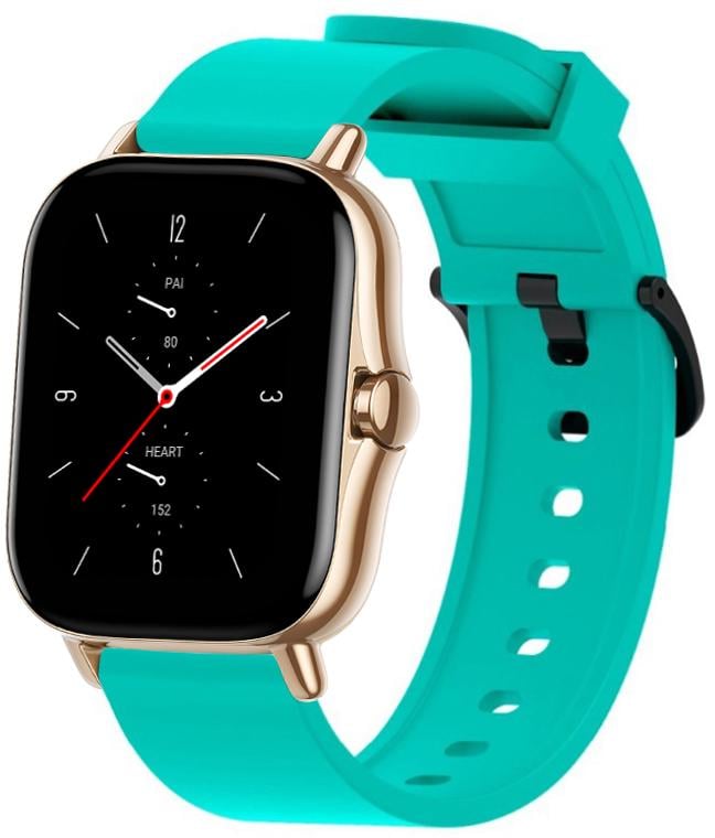 Ремешок силиконовый Like для Amazfit GTS 2 Turquoise (22659-32)