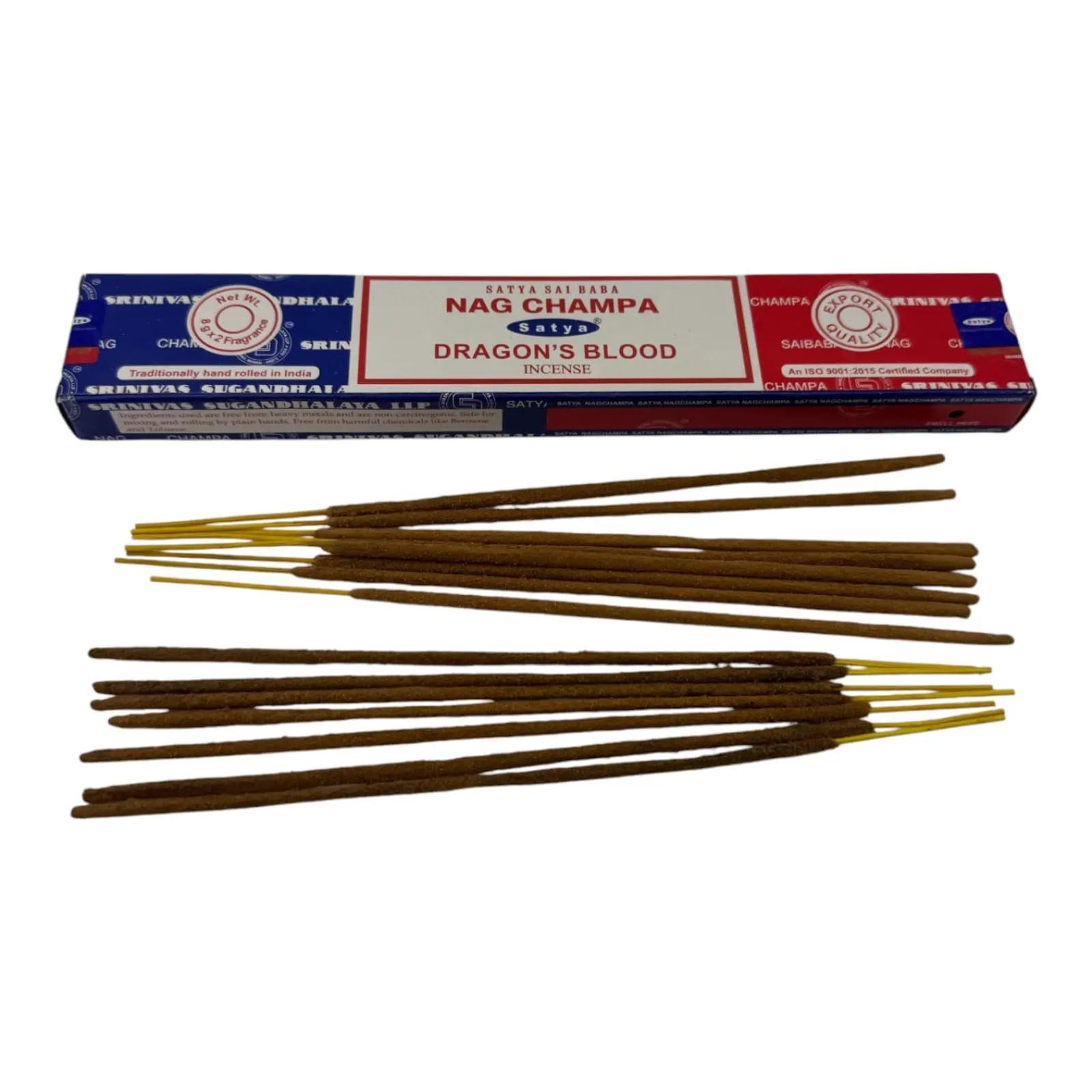 Аромапалочки Nag Champa Dragon Blood пыльцевые (36266-MZ)