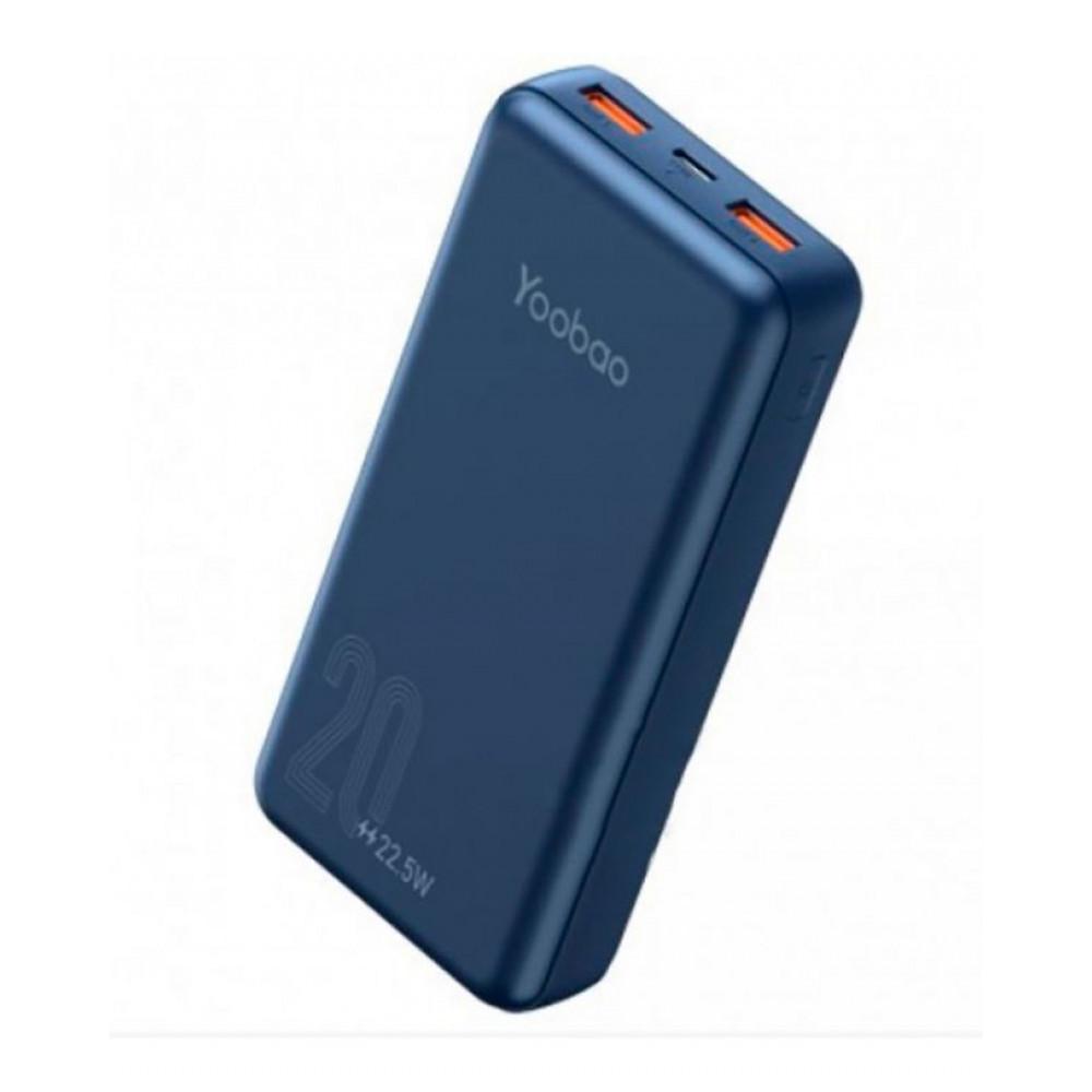 Повербанк Yoobao 2D 20000 mAh Синій