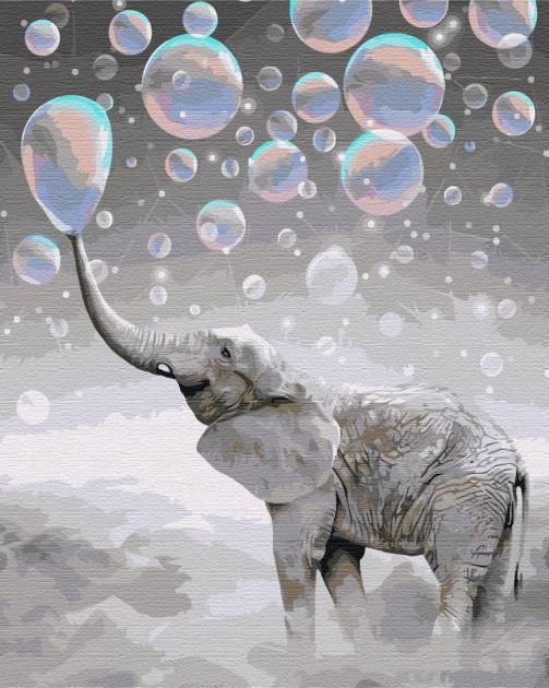 Картина по номерам Brushme Слон в облаках 40х50 см в термопакете (BS28776-mt) Картина по номерам Brushme Слон в облаках 40х50 см в термопакете (BS28776-mt)