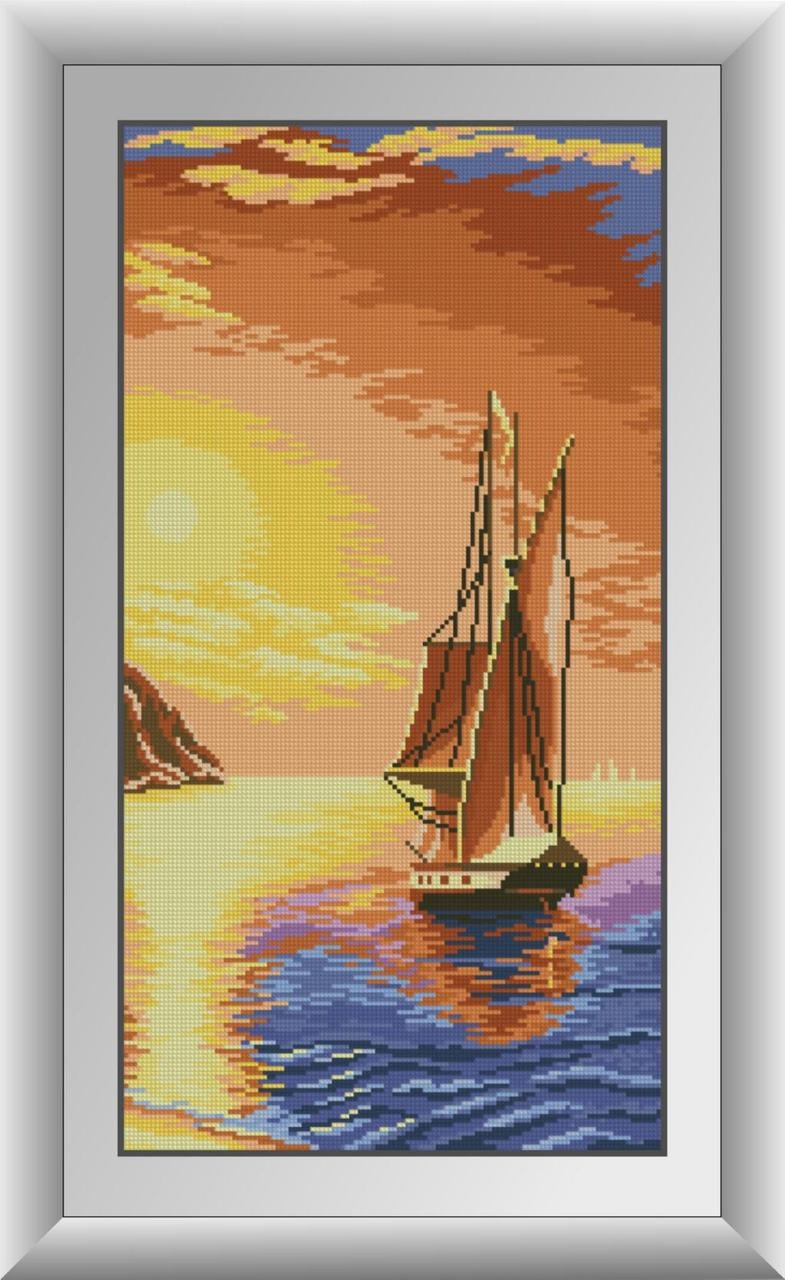 Алмазная мозаика Dream Art Закат 31х59 см (DA.30133) Алмазная мозаика Dream Art Закат 31х59 см (DA.30133)