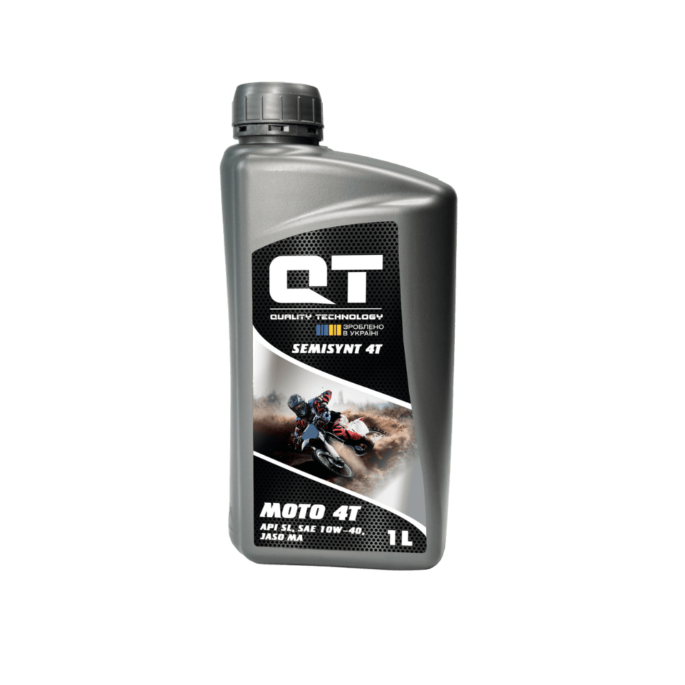 Масло для мотоцикла 4T QT-Oil Semisynt 4T 10W-40 полусинтетика 1 л (QT1641001)
