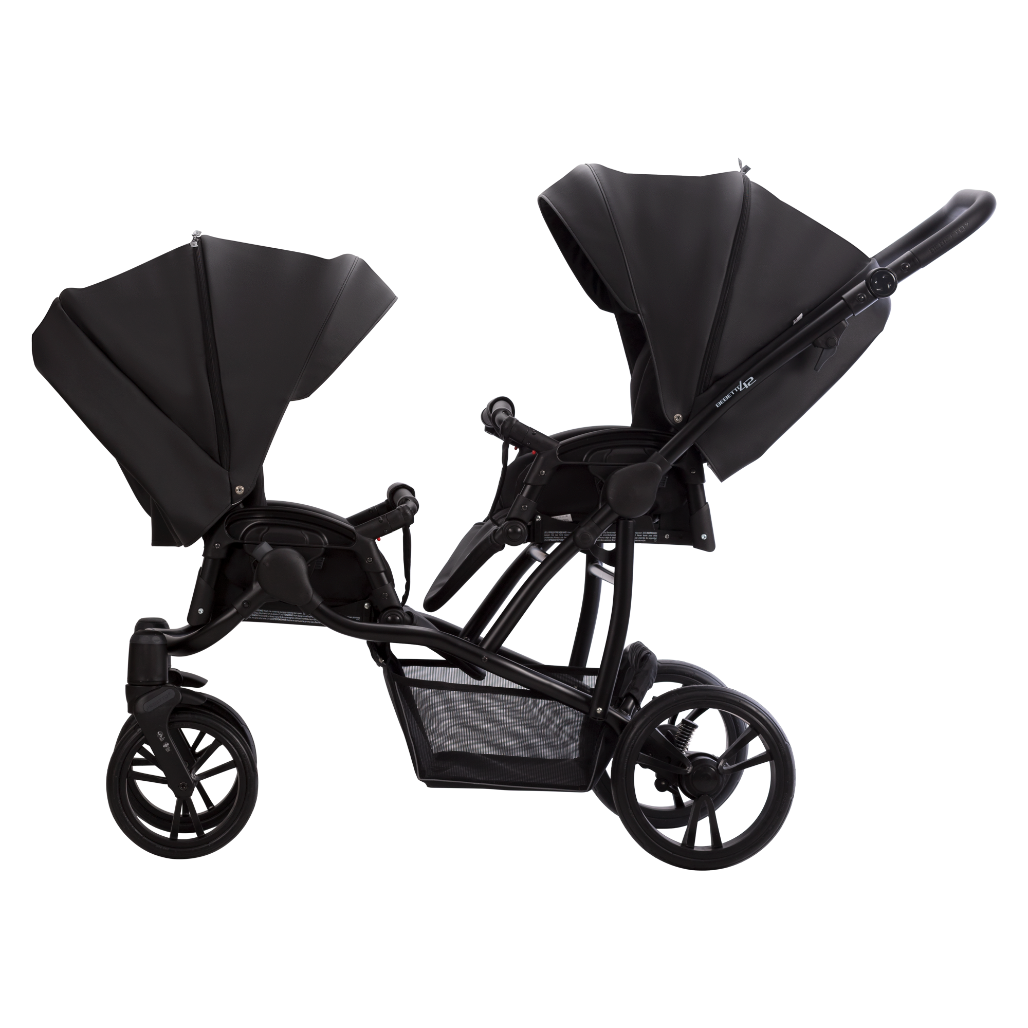 Коляска універсальна для двійні Bebetto 42 PRO 24 505.28.24.P24 (14987145) - фото 2