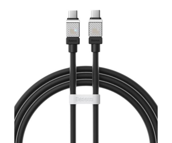 Кабель Data USB BASEUS CoolPlay Series Type-C to Type-C CAKW000301 100W 2 м Black
