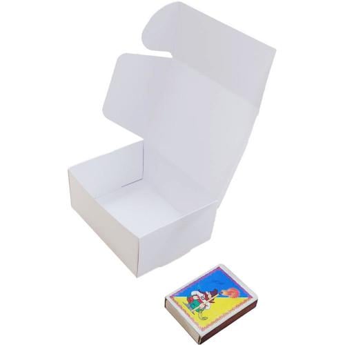 Коробка 090х70х40 мм подарункова Білий (541) - фото 3