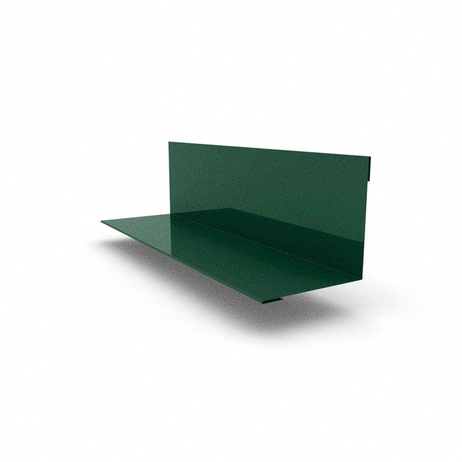 Планка угол внутренний Partner 100х100х2000 с матовым покрытием Ral 6005 мат Зеленый мох (377617773)