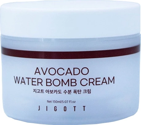 Крем для лица увлажняющий Jigott Avocado Water Bomb Cream из авокадо 150 мл (2072052045)