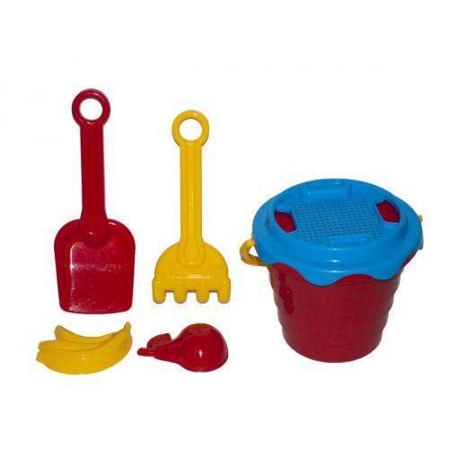 Песочный набор ТехноК Красный (0489)