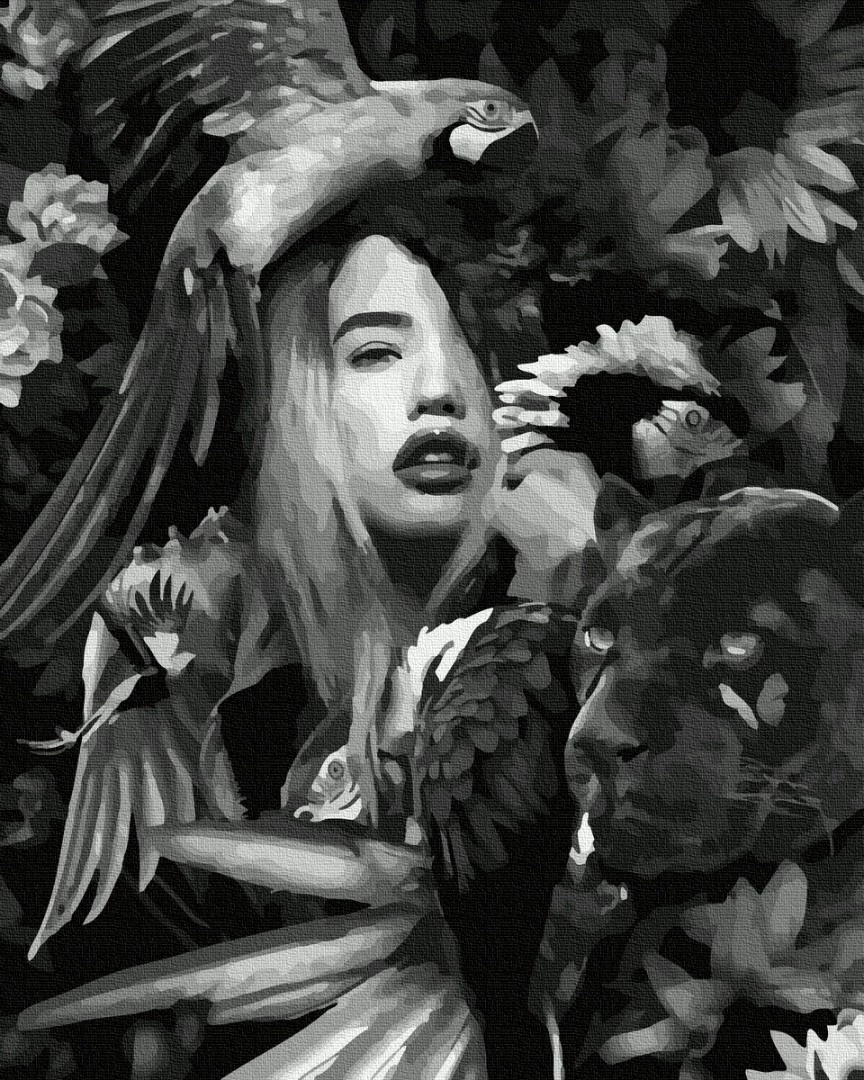 Картина по номерам Brushme "БК Амазонка" 40х50 см (BK-GX35639)