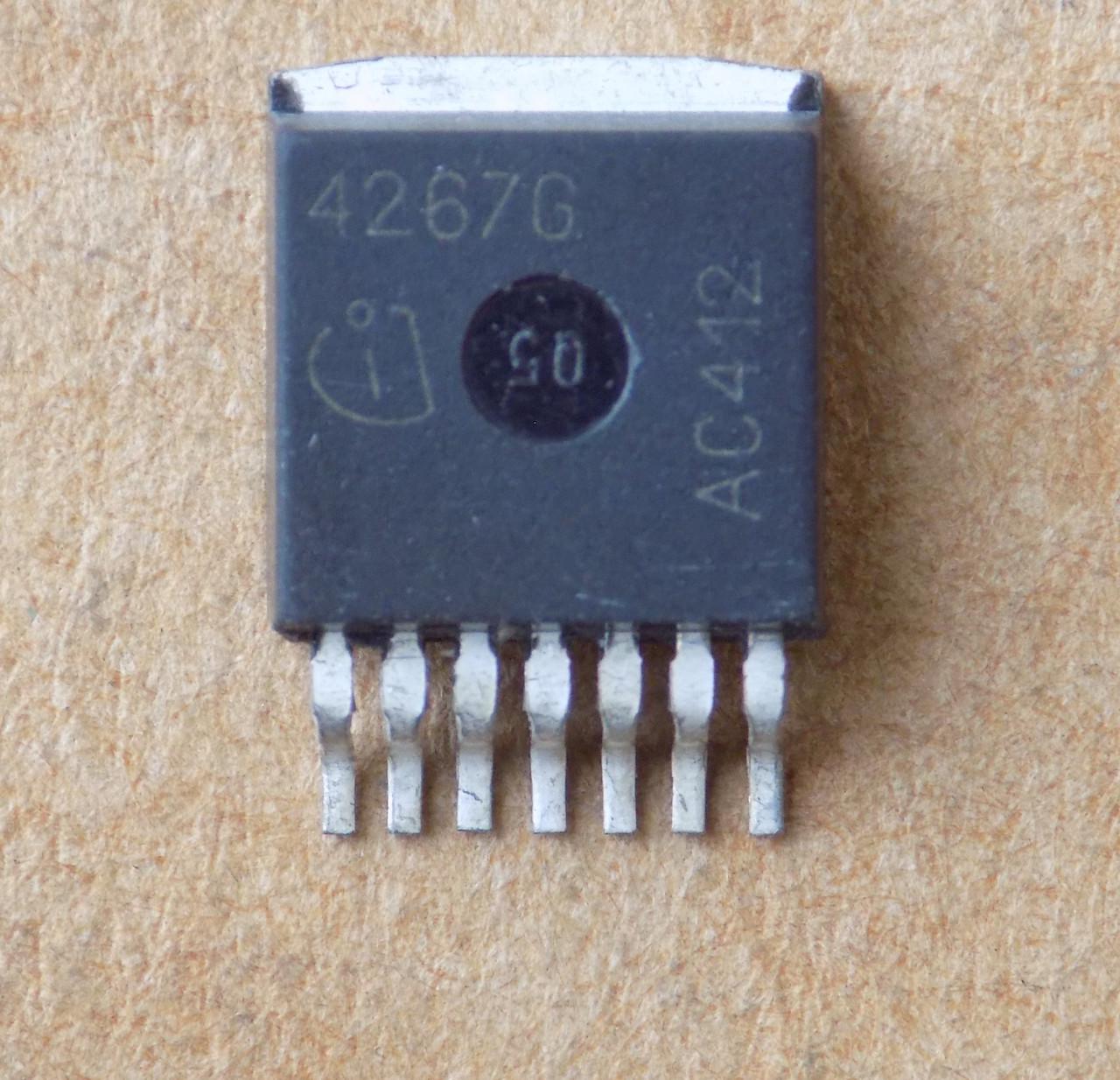 Мікросхема TLE4267G 4267G/TLE4267/TO263-7 (48505)