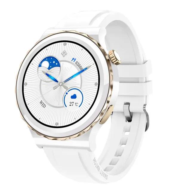 Смарт-часы женские Lemfo E23 со встроенным микрофоном Белый