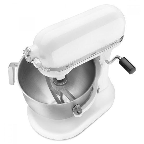 Миксер планетарный KitchenAid Heavy Duty 6,9 л Белый (5KSM7591XEWH) - фото 3