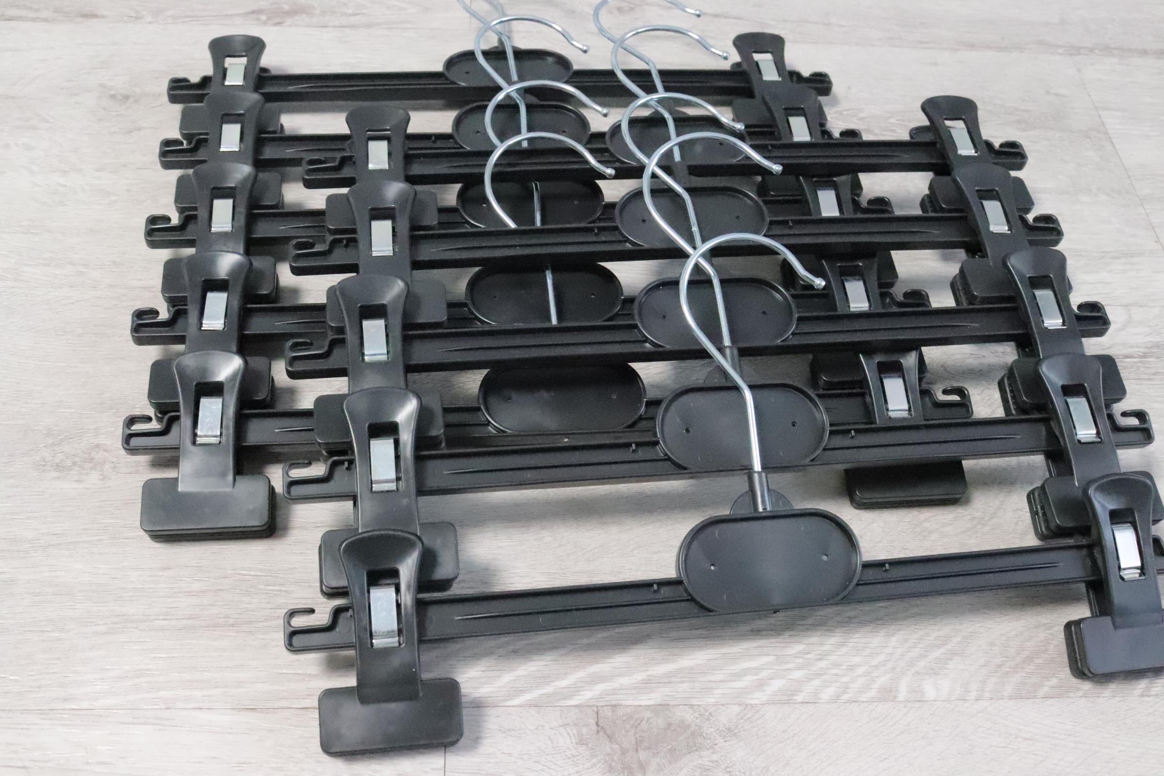 Набір плічок для штанів та спідниць пластикових 10 шт. (2204)