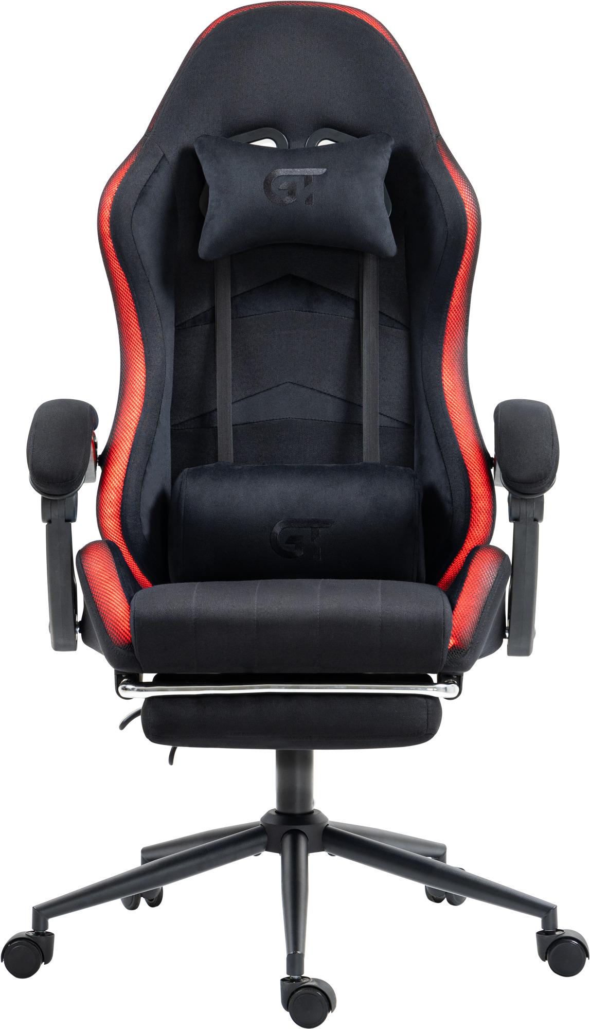 Кресло геймерское GT Racer X-2325 Fabric Black L - фото 5