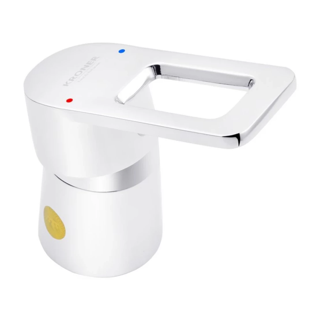 Смеситель для биде Kroner KRM Zenda C025 с планкой Хром (CV022957) - фото 2