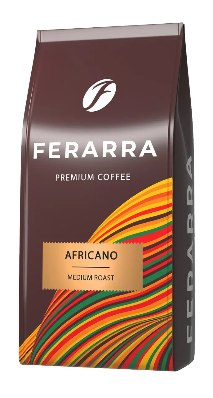 Кава в зернах FERARRA CAFFE Africano коричнева упаковка 1 кг