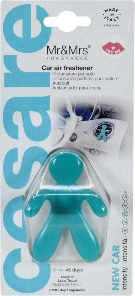 Ароматизатор Mr&Mrs Cesare New Blister Sky New Car полимерный Blue