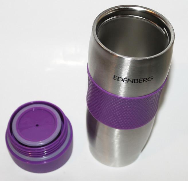 Термокружка Edenberg EB-621 380 мл Фіолетовий (3014499ВER) - фото 2