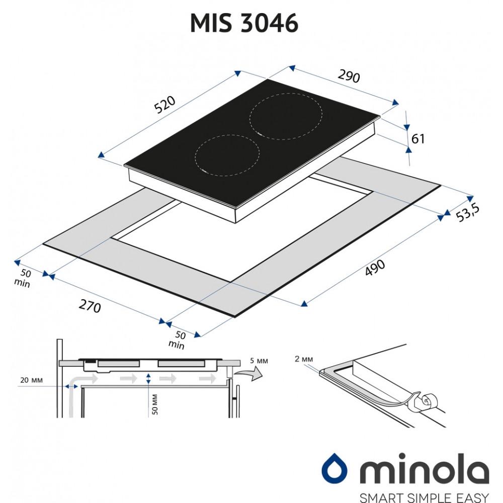 Комплект з варильної поверхні Minola MIS 3046 KWH індукційна та варильної поверхні Weilor GG 304 WH - фото 10