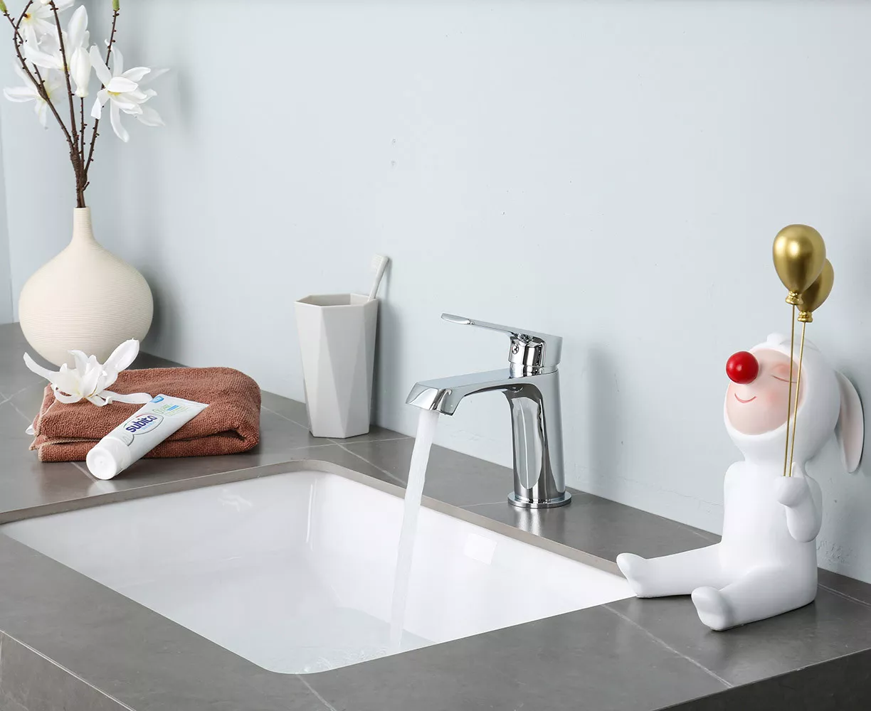 Смеситель для умывальника Frap F1071 Хром (1045055) - фото 2