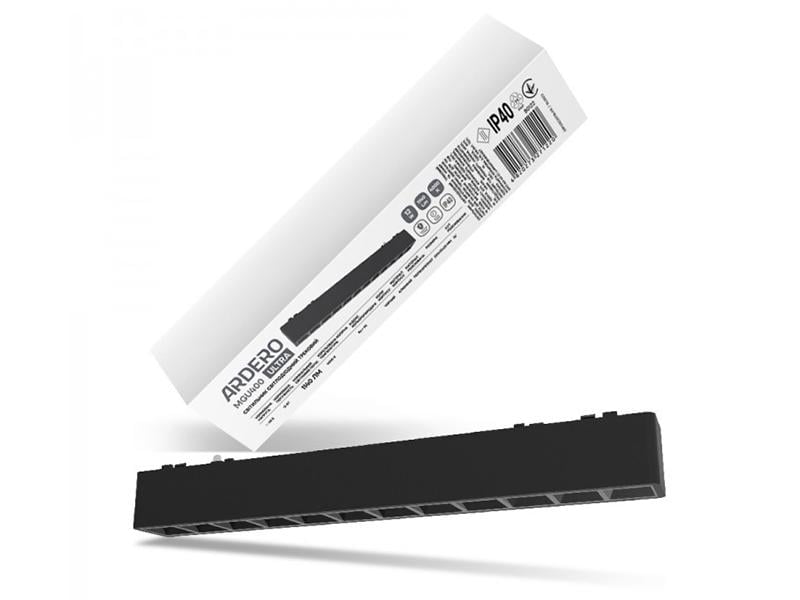 Светильник светодиодный магнитный трековый Feron ULTRA MGU400 4000K 36° 12 Вт Черный (9959)