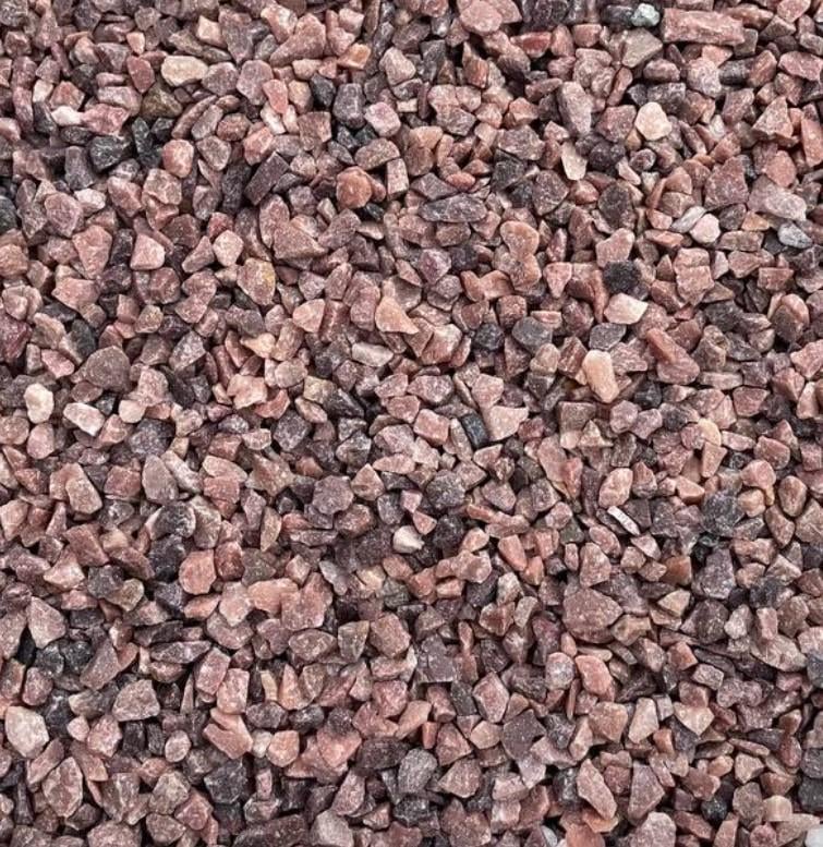 Кварцит 4-6 мм 25 кг Малиновий (5638295)