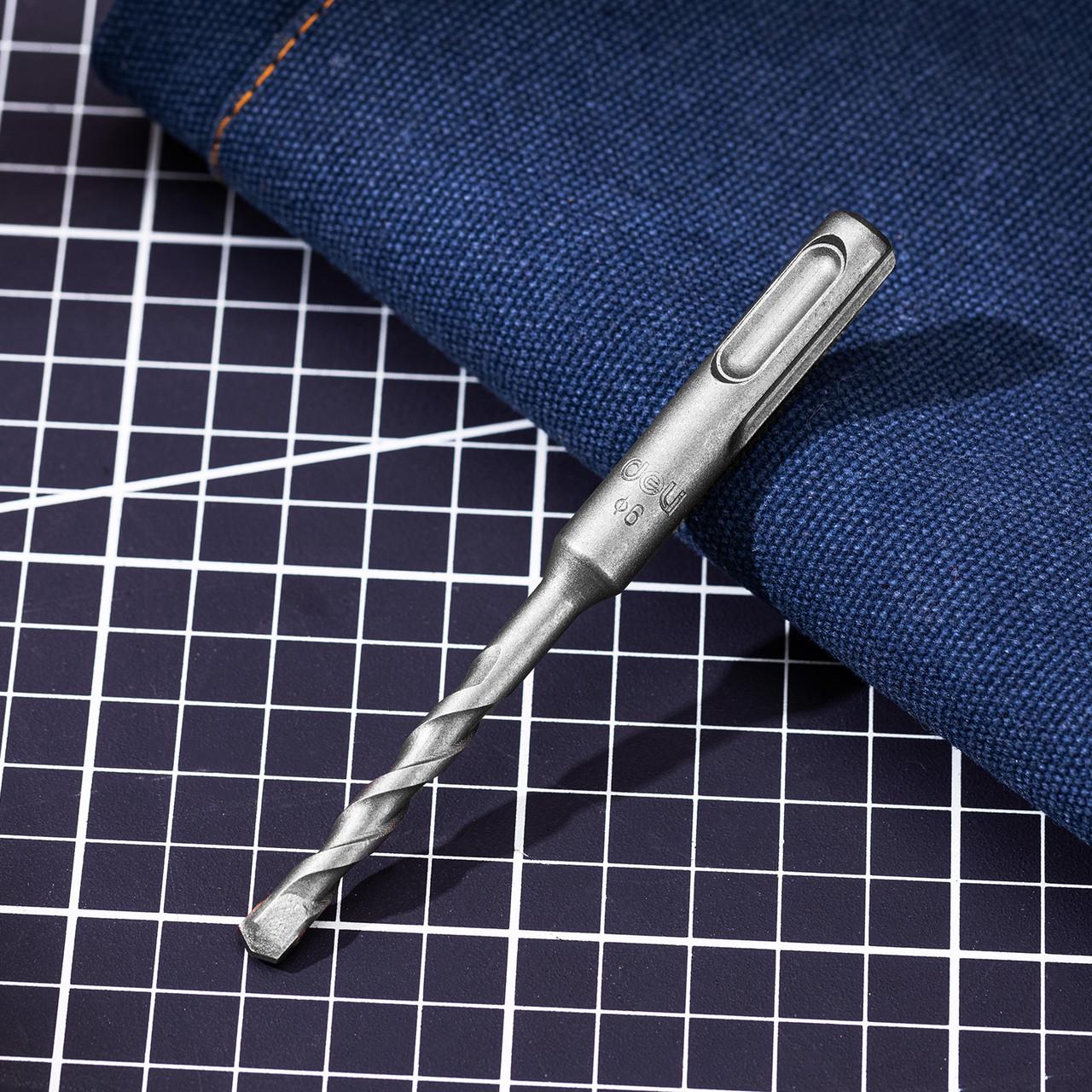 Бур Deli Tools EDH-Y06110 Sds Plus D6х110 мм (27206907) - фото 2 Бур Deli Tools EDH-Y06110 Sds Plus D6х110 мм (27206907) - фото 2