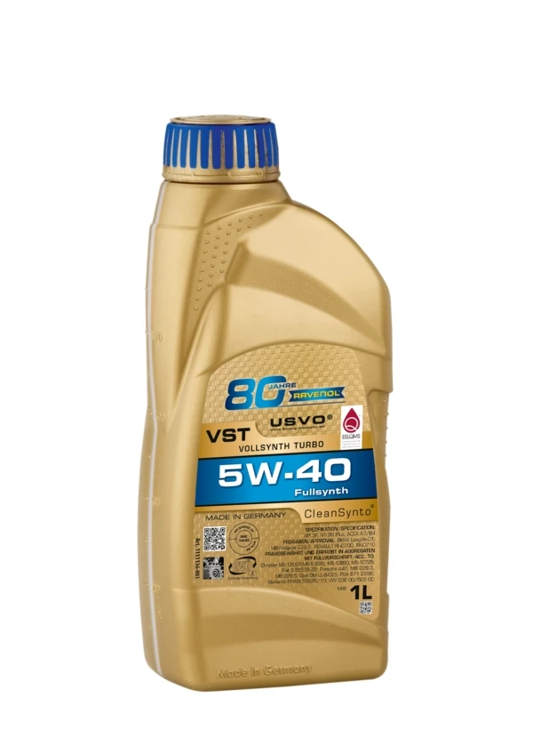 Моторна олива RAVENOL VST 5W-40 синтетика 1 л (1111136-001) Моторна олива RAVENOL VST 5W-40 синтетика 1 л (1111136-001)