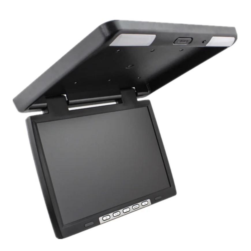 Автомобильный потолочный монитор RIAS TM-1858FS 19" USB/SD с пультом ДУ 12V Black (3_05025)