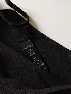 Набір майок жіночих Esmara бавовняних 3 шт. M Чорний - фото 2