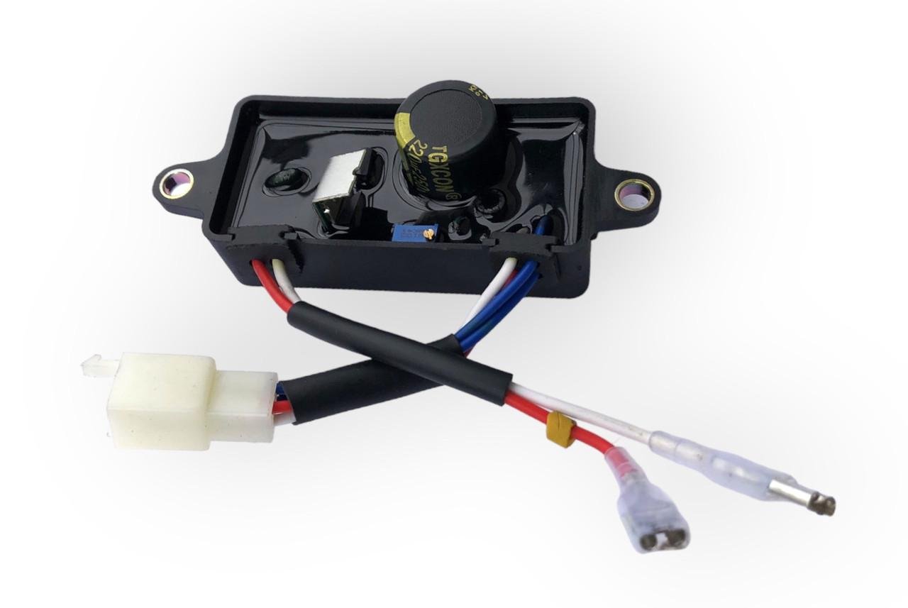 Регулятор напруги АВР PREMIUM AVR шоколадка прямокутний для генератора 2 кВт-3 кВт 220мкф 250V - фото 5