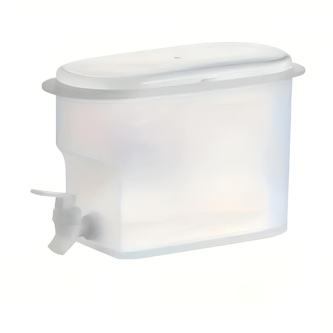 Емкость пластиковая с краном и крышкой контейнер для холодных напитков в холодильник 3,5 л Прозрачный (D-0096) Емкость пластиковая с краном и крышкой контейнер для холодных напитков в холодильник 3,5 л Прозрачный (D-0096)