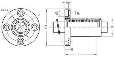 Подшипник линейный CX LMF20UU 20х32х42 мм (p1020) - фото 4