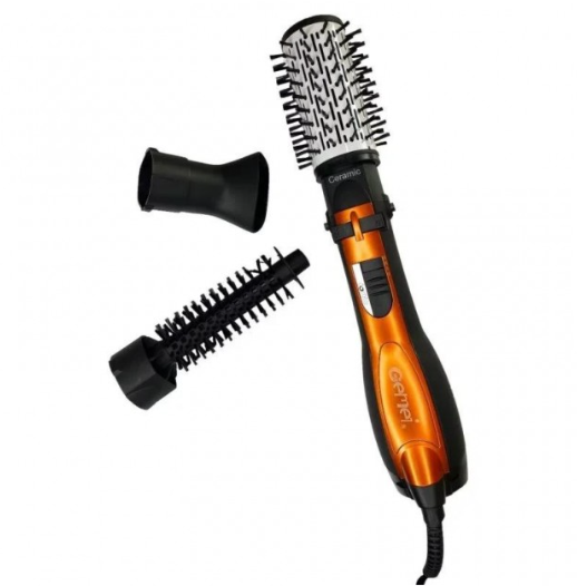 Фен-стайлер для волос Gemei GM 4828 с 3 насадками (21724815)